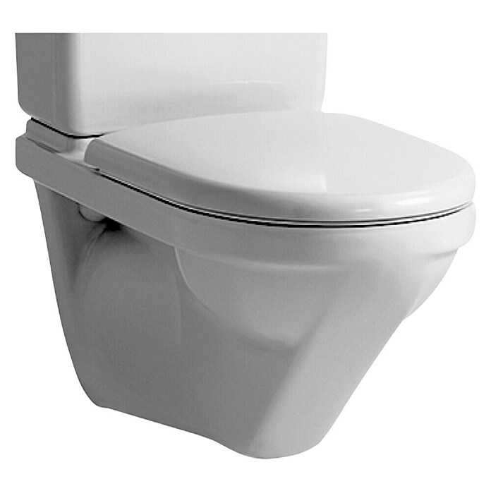 Double balayette WC à réservoir, Support avec essorage