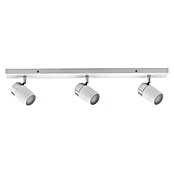 Paulmann Foco de una luz (3 × 10 W, Blanco/Cromado, L x An x Al: 7 x 60 x 11 cm, 3 luces)
