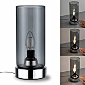 Paulmann Lámpara de sobremesa (20 W, Humo, Altura: 24,4 cm)