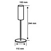 Paulmann Lámpara de sobremesa (20 W, Latón, Altura: 24,4 mm)