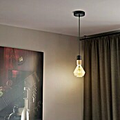 Home Sweet Home Plafondhouder voor lamp (1 standen, Zwart, Metaal)