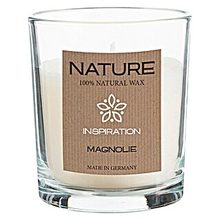 Duftkerze Sences of Nature (Im Glas, Magnolie, Ø x H: 7 x 8,5 cm)