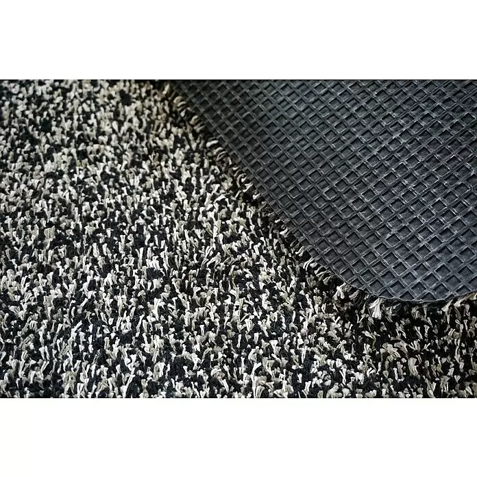 Astra Fußmatte Entra Saugaktiv - Anthrazit, 60 x 75 cm, Material Nutzschicht: 100 % Baumwolle - Detailaufnahme