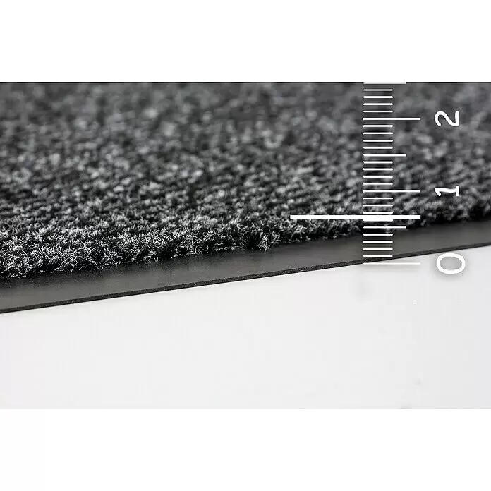 Astra Schmutzfangmatte Achat - Anthrazit/Grau, 120 x 80 cm, Material Nutzschicht: 100 % Polypropylen - Detailaufnahme