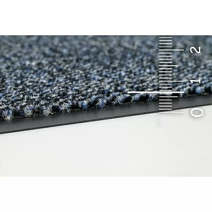 Astra Schmutzfangmatte Achat - Blau, 60 x 80 cm, Material Nutzschicht: 100 % Polypropylen - Detailaufnahme