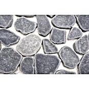 Mosaikfliese Kiesel XKS 402 (31,5 x 31,5 cm, Schwarz, Matt) | BAUHAUS