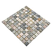 Mosaikfliese Quadrat XQM 10XS (30,5 x 30,5 cm, Beige/Grau, Matt)