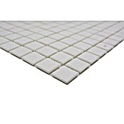 Mosaikfliese Quadrat Mix GM A 11 (32,7 x 30,5 cm, Weiß)