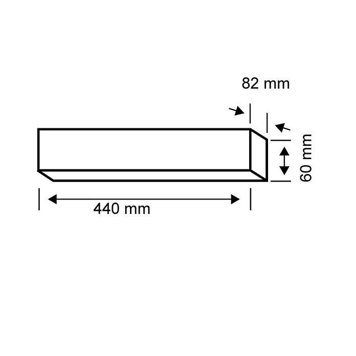 Paulmann LED svjetiljka za ogledala (7,5 W, Bijelo / krom, D x Š x V: 8,2 x 44 x 6 cm)