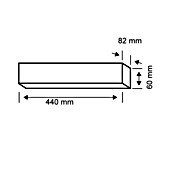 Paulmann LED svjetiljka za ogledala (7,5 W, Bijelo / krom, D x Š x V: 8,2 x 44 x 6 cm)