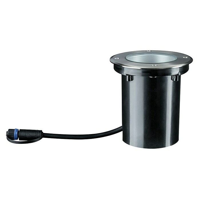 Paulmann Plug & Shine LED-Gartenspot (6 W, Warmweiß, IP67, Ø x H: 14 x 15 cm, Abstrahlwinkel: 20 °)