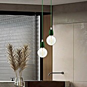 Home Sweet Home Lampfitting (E27, Groen, Porselein, Ø x h: 4,8 x 5,8 cm)