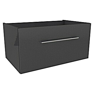 Camargue Stella Waschtischunterschrank  (79,4 x 48,9 x 39 cm, Grafit)