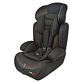 Carkids Autozitje Zwart/Rood Groep 1/2/3 (Zwart/Rood)