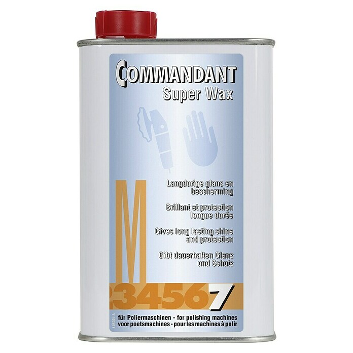Commandant Autoreiniger en was Super Wax M7 (500 g, Blik) | BAUHAUS