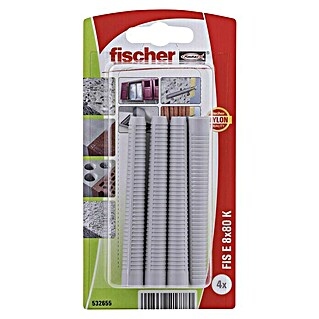 Fischer Injectiehuls / Binnendraadanker FIS E 8 x 80 K K NV (Ø x l: 8 x 80 mm, 4 st., Nylon)