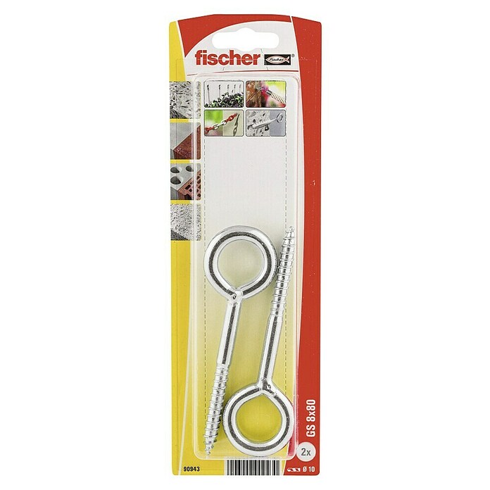 Fischer Schroefoog GS 8 x 80 K NV (Ø x l: 8 x 80 mm, 2 st.) | BAUHAUS
