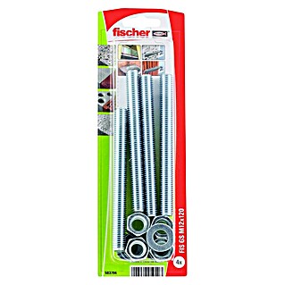 Fischer Draadstang FIS GS M12 x 120 K NV (Ø x l: 12 x 120 mm, 4 st.)