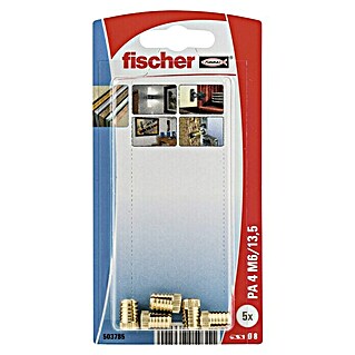Fischer Messingplug PA 4 M6/13,5 K NV (Ø x l: 6 x 13,5 mm, 5 st., M 6)