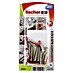 Fischer Pluggen DuoPower 5x25 met rvs A2 schroef 