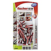 Fischer Duopower Assortiment schroeven met pluggen (Diameter plug: 5 mm, Pluglengte: 25 mm, 45 stk., Nylon)