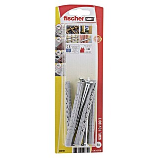 Fischer Constructieplug SXRL 10x100 T K NV (Ø x l: 10 x 100 mm, Verzonken kop, 4 st.)