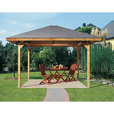 Weka Pavillon Mitsommer (9,24 m², Fichte/Kiefer)