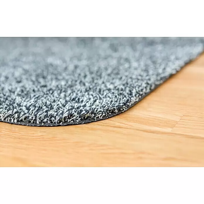 Astra Fußmatte Entra Saugaktiv - Anthrazit, 75 x 130 cm, Material Nutzschicht: 100 % Baumwolle - Detailaufnahme