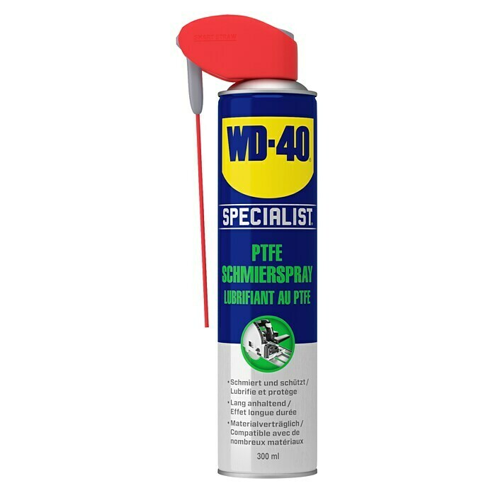 WD-40 Specialist PTFE-Schmiermittel Hochleistungsspray300 ml Front View