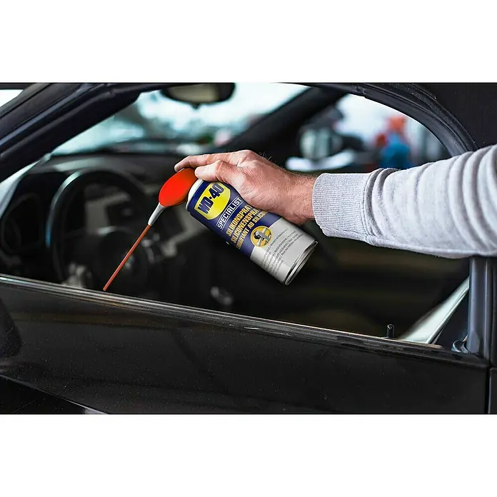 WD-40 Specialist Silikonspray Smart Straw - 300 ml - WD-40 Specialist Silikonspray für die Autopflege, sorgt für reibungslose Funktion der Fensterheber und schützt vor Verschleiß.