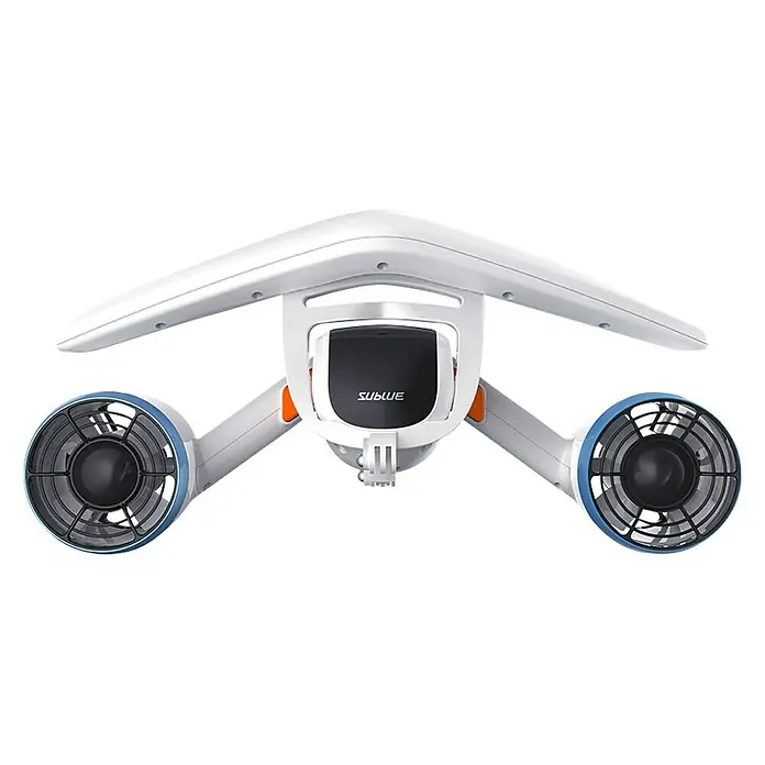 Sublue Tauchscooter White Shark - L x B x H: 465 x 230 x 230 mm - Das Sublue WhiteShark Mix Unterwasser-Scooter bietet doppelten Antrieb für ein aufregendes Unterwassererlebnis.
