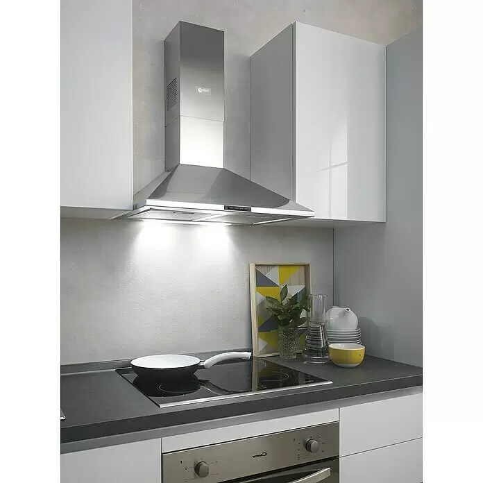 Marinelli Cucine Vormontierte Küchenzeile Giulia - Breite: 275 cm, Weiß, Mit Elektrogeräten, Dekor Arbeitsplatte: Marmoroptik, Spüle links - Stimmungsaufnahme