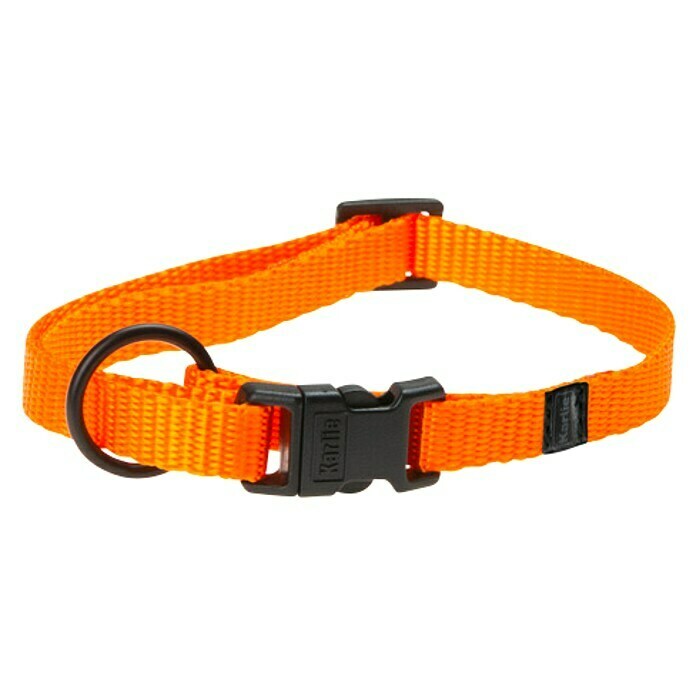 Karlie Mix and Match Hundehalsband Art Sportiv PlusLänge: 20 - 35 cm, Orange Diagonal View