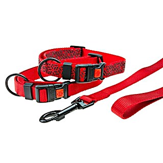 Karlie Mix and Match Collar para perros Art Sportiv Plus (Longitud: 20 - 35 cm, Rojo)
