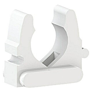 Q-Link Buisklem wit, 10 st. (Kunststof, Wit, 10 st.)