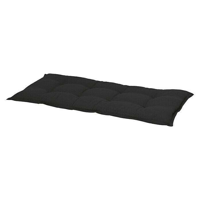 Sunfun Exclusive-Line Blazina za klop  (Do x Š x V: 110 x 49 x 6 cm, Črna) | 8292 - Auflagen Bank | ICEB - Auflagen Kissen | ICE - Outdoorkissen/Auflagen | IC - Freizeit im Garten | I - Stadtgarten | BAUHAUS