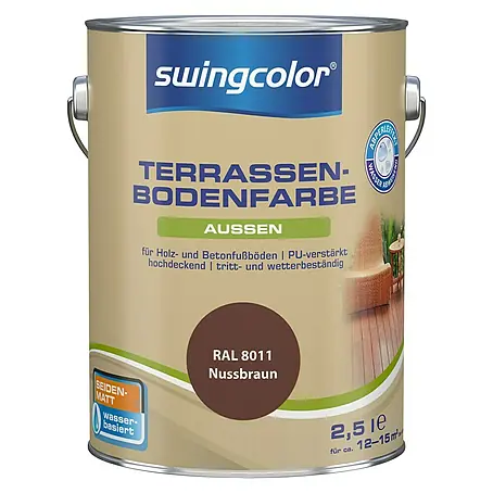 swingcolor  Terrassenbodenfarbe RAL 8011