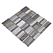 Mosaikfliese Mix XSA 505 (29,8 x 29,8 cm, Silber, Matt)