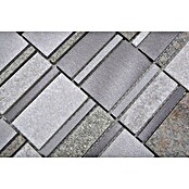 Mosaikfliese Mix XSA 505 (29,8 x 29,8 cm, Silber, Matt)