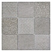 Mosaikfliese Quadrat Shabby CELLO (29,8 x 29,8 cm, Grau, Matt)