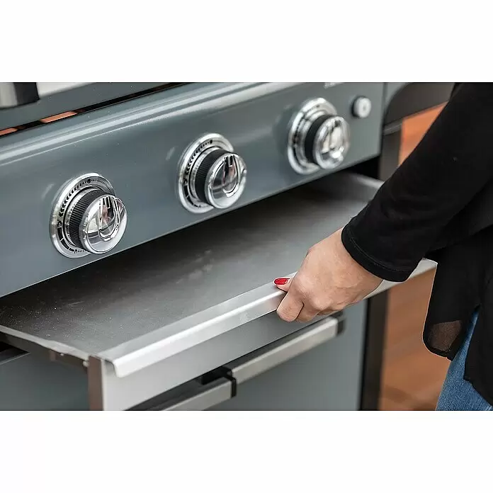 Campingaz Gasgrill 3 Series Premium - Grillfläche (B x T): 61 x 46 cm, 10,2 kW, Anzahl Brenner: 3 - Detailaufnahme