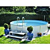 myPool Premium Stahlwand-Pool (Ø x H: 300 x 150 cm, Weiß/Blau, 10 000 l) | BAUHAUS