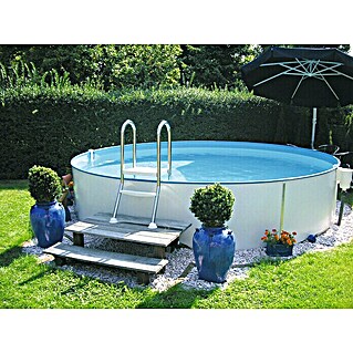 myPool Premium Pool-Set Rundbecken (Ø x H: 500 x 120 cm, 22 m³)