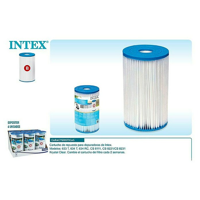 Intex Filter kartuša  (Duljina: 25,3 cm) | BAUHAUS
