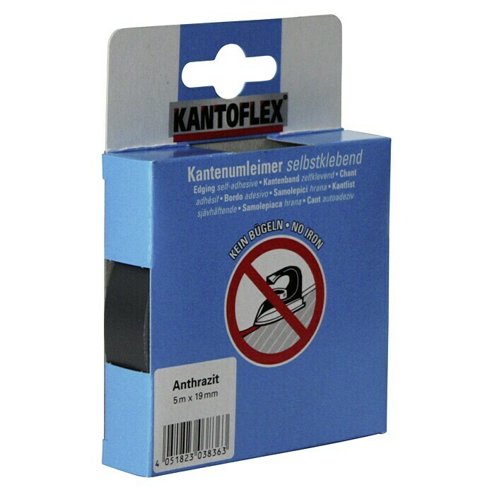 Kantoflex UmleimerAnthrazit, 5 m x 19 mm Diagonal View