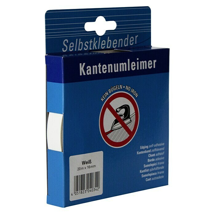 Kantoflex Umleimer (Weiß, 20 m x 16 mm)