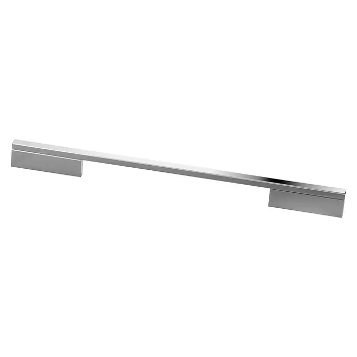 Camargue Stella Seitenschrank - 30,4 x 32,5 x 151,6 cm, Berg Eiche - Metallischer Handtuchhalter mit quadratischen Enden für moderne Badezimmer. Praktisches und stilvolles Accessoire.