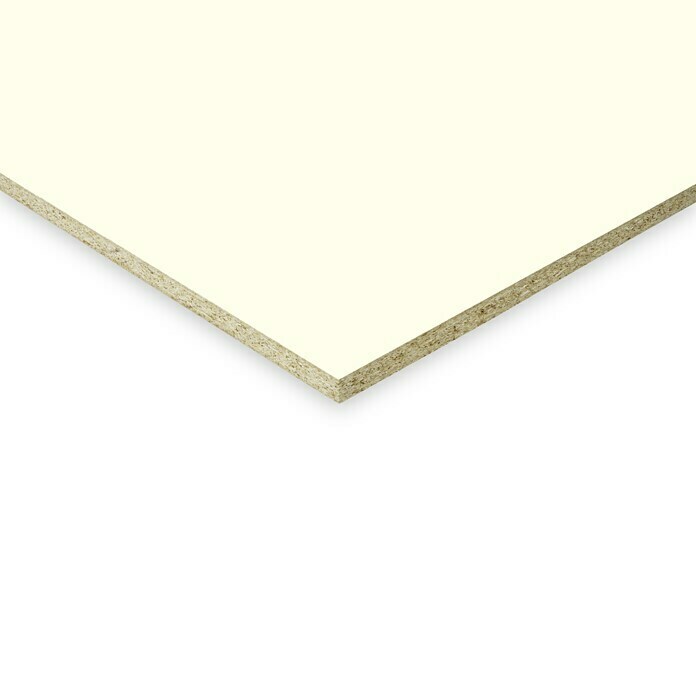 Eurowood Spanplatte (Vanille, Max. Zuschnittsmaß: 2.800 x 2.070 mm, Stärke: 19 mm)