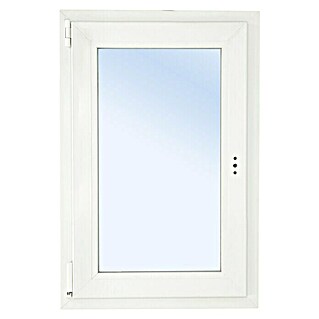 Solid Elements Kunststofffenster Classic Line (B x H: 60 x 90 cm, DIN Anschlag: Links, Weiß)