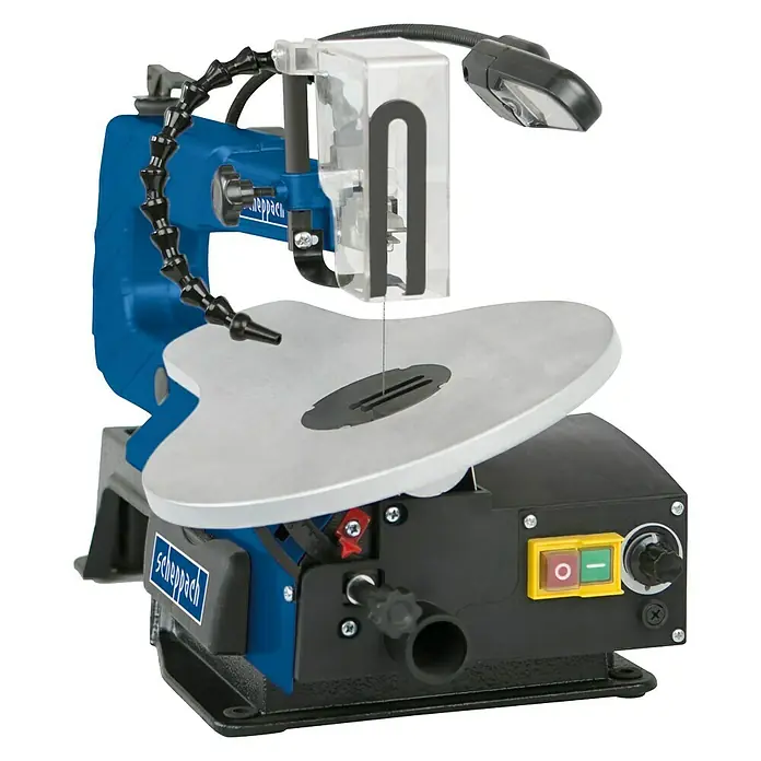 Scheppach Sierra de marquetería SD 1600 V - 120 W - Sierra de marquetería Scheppach SD1600.